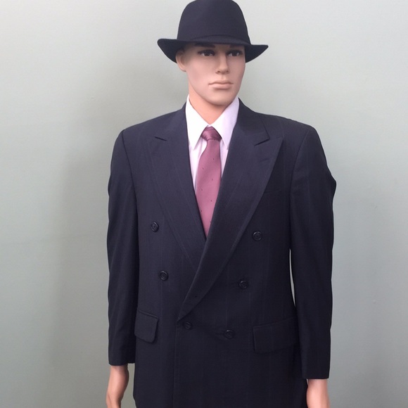 Burberry Double Breasted Suit - Picture 2 of 8